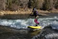 Stand Up Paddling on the Arkansas River BV River Park